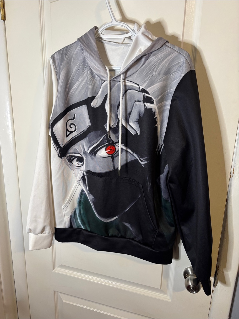 Naruto Kakashi Hatake 3D graphic print hoodie